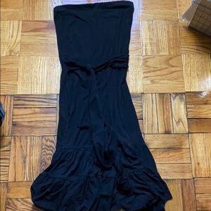 Urban behavior black strapless dress size: M